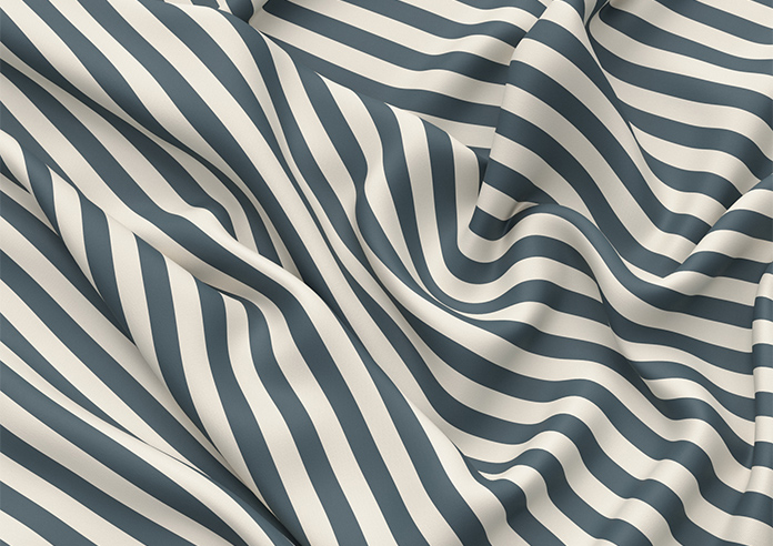 The British Stripe Co. Catherine, Polzeath No.1 - Made to Measure Curtains - Image 4